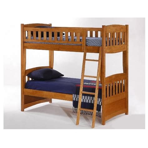 Cinnamon Twintwin Bunk Bed Bunk Beds Night And Day Furniture Twin Bunk Beds