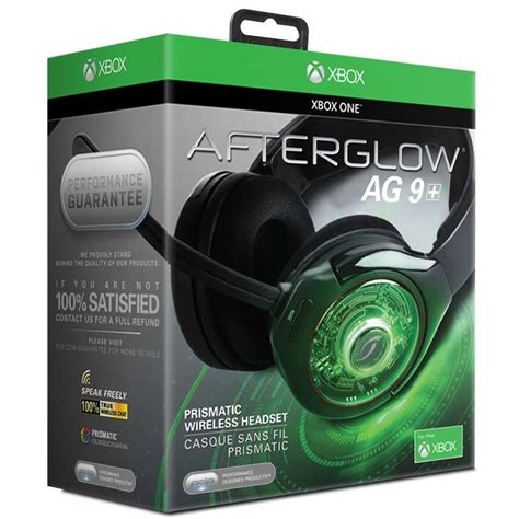 Pdp Afterglow Ag9 Wireless Headset For Xbox One Black For Xbox One