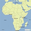 StepMap - Schwarzafrika - Landkarte für Afrika