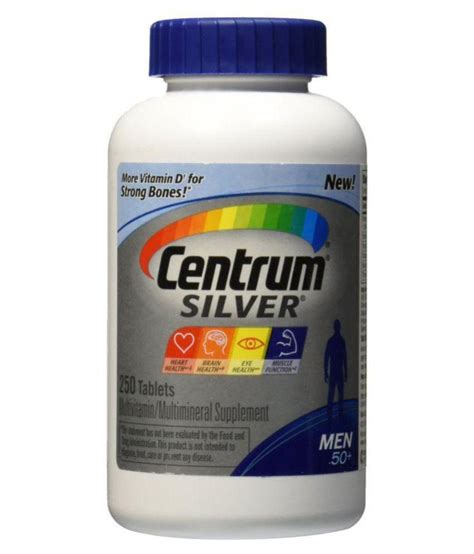 There is an upper limit of 4,000 iu for adults over the age of 19. Centrum silver for men 250 no.s Vitamins Tablets: Buy ...