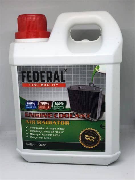 Air Radiator 1 Liter Coolant Engine FEDERAL HIGH QUALITY | Lazada Indonesia