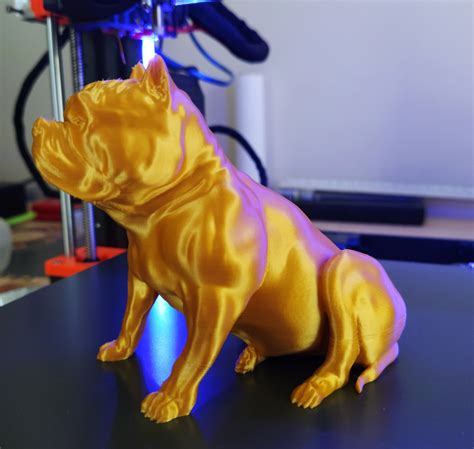 stl file american bully seated・3d printable model to download・cults