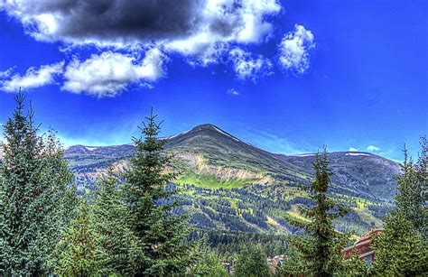 Mountain In The Distance From Breckenridge Colorado Image Free Stock
