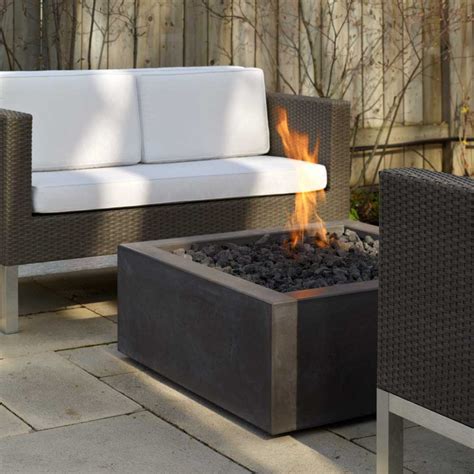 Bento Modern Outdoor Concrete Fire Pit Csa Ce Certified Made By