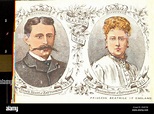 Retratos del príncipe y la princesa Enrique de Battenberg de El folleto ...