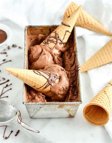 Paleo Chocolate Ice Cream With Sea Salt JoyFoodSunshine