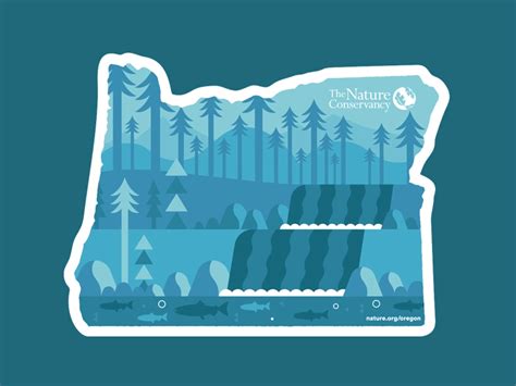 The Nature Conservancy Oregon By Brett Stenson On Dribbble The Good