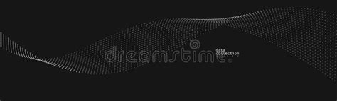 Dark Grey Airy Particles Flow Vector Design Abstract Background With