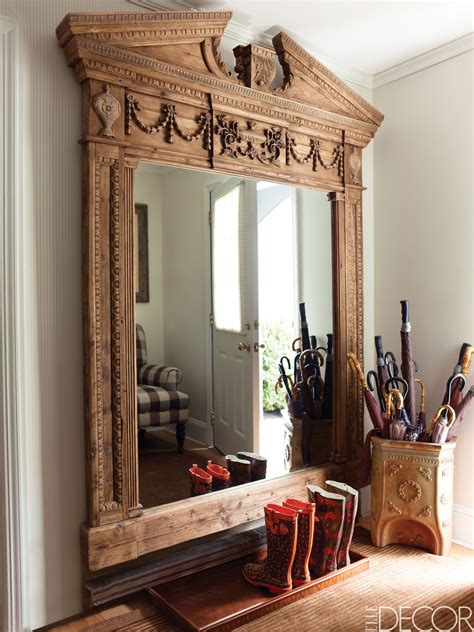 Perfect to be used as a floor leaner mirror or a wall mounted mirror for the living room, bedroom, entryway, hallway, or bathroom. Mirror Decorating Ideas - Interior Design Ideas For Mirrors