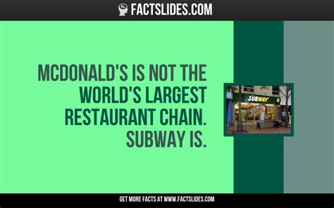 25 Facts About Mcdonald S ←factslides→ Mcdonalds Facts Wtf Fun Facts Facts You Didnt Know