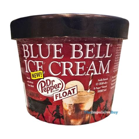 Review Blue Bell Dr Pepper Float Ice Cream The Impulsive Buy