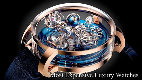 8 Insane Watches Most Expensive And Luxury Watches In The World You