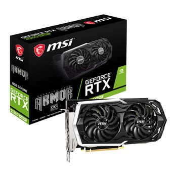 They also have the armor oc and ventus oc; MSI NVIDIA GeForce RTX 2060 SUPER 8GB ARMOR OC Turing ...