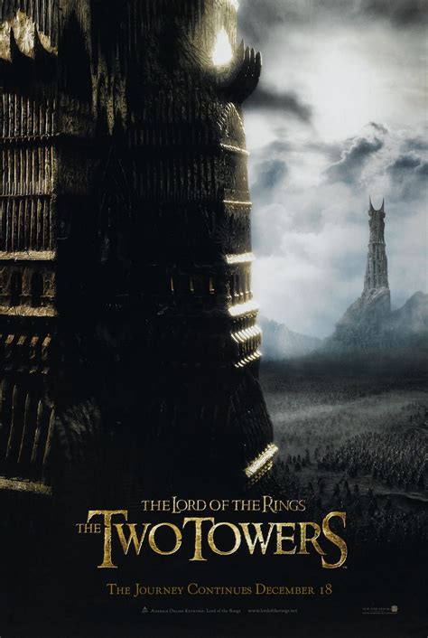 The Lord Of The Rings The Two Towers Double Sided Advance Poster Buy
