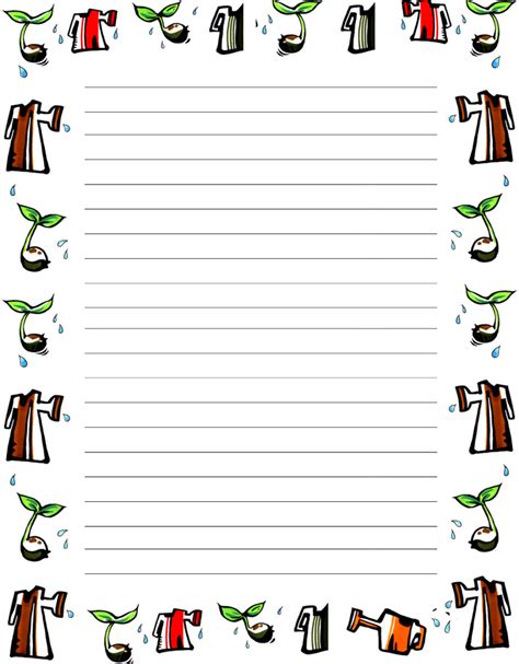 Here are our free border paper categories. 8 Best Images of Printable Writing Sheets With Borders - Free Printable Lined Writing Paper with ...