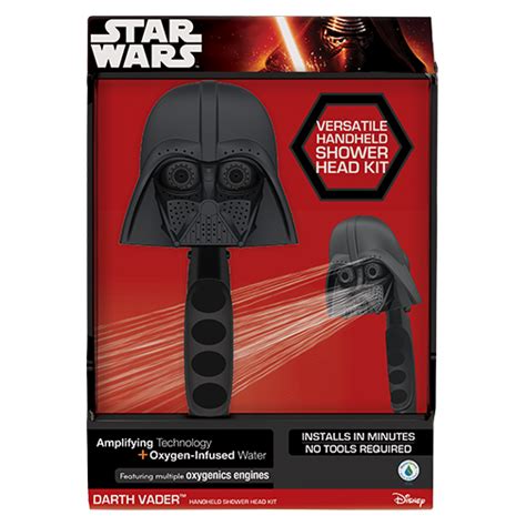 Turn Your Shower Into Your Own Empire With Your Very Own Star Wars™ Darth Vader Handheld Shower