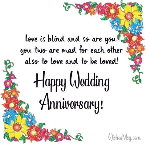 50 Wedding Anniversary Wishes For Brother Wishesmsg
