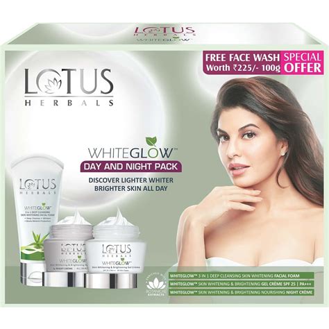 Buy Lotus Herbals Wg Day And Night Kit With Wg Fash Wash 220 Gm Online
