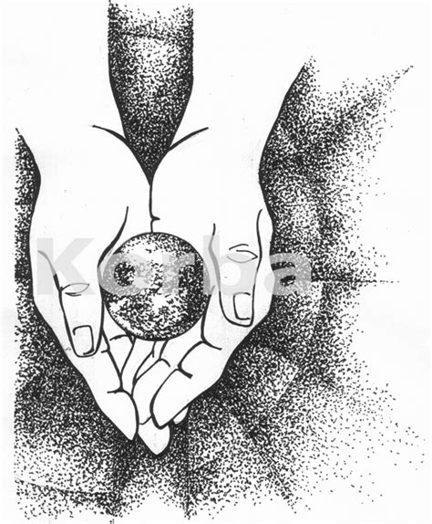 Hands Holding World Drawing At Getdrawings Free Download