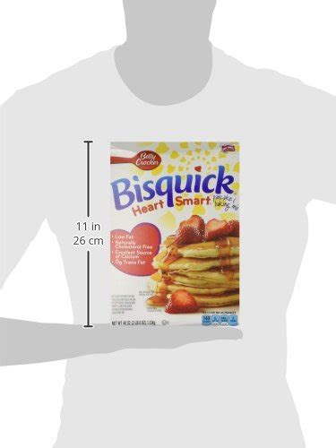 Bisquick Heart Smart Pancake And Baking Mix Reduced Fat 40 Ounce Boxes