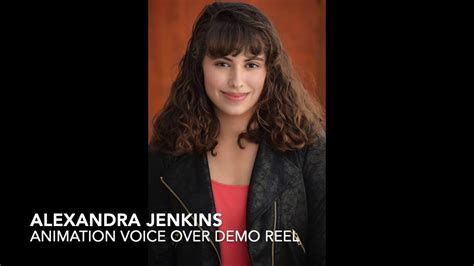 Alexandra Jenkins Voice Over Animation Demo Reel Youtube