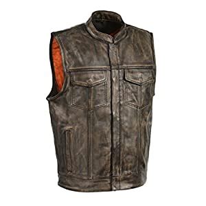 Leather Motorcycle Vests Horizon Leathers