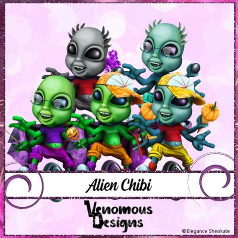 Alien Chibi Elegancefly
