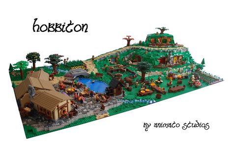 Lego Lord Of The Rings Hobbit House Lego Hobbiton House Shire Moc Build