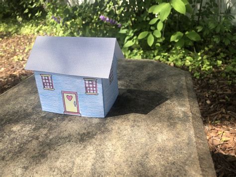 Paper House Model For Kids