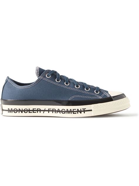 Moncler Converse 7 Moncler Fragment Fraylor Iii Canvas Sneakers
