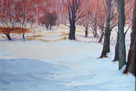 Snow Drifts Painting By Judith Reeve Saatchi Art