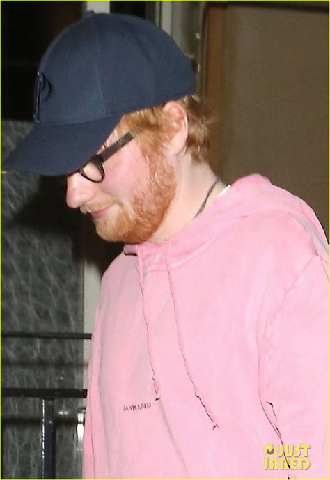 Ed Sheeran Cherry Seaborn Have Sushi Date Night Photo