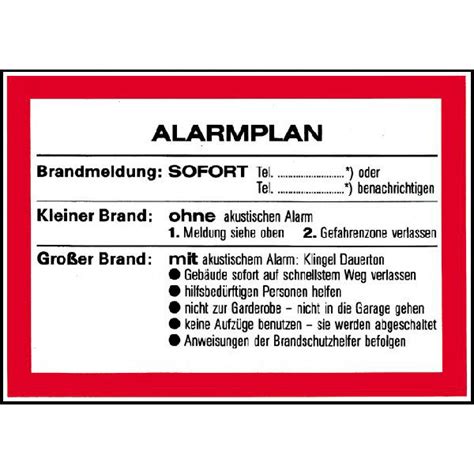 Alarmplan kostenlos zum bearbeiten a3 doc : Aushang Alarmplan für Brandmeldung direkt beim Hersteller kaufen