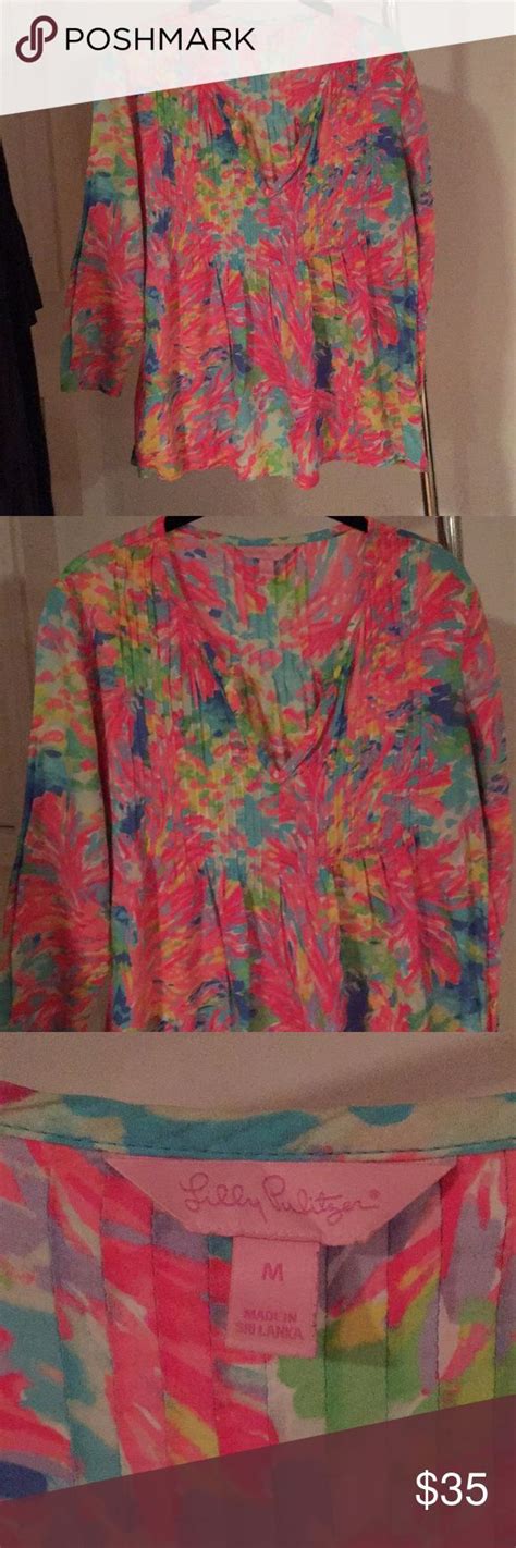 Lilly Pulitzer Sarasota Tunic In Sparkling Sands Lilly Pulitzer