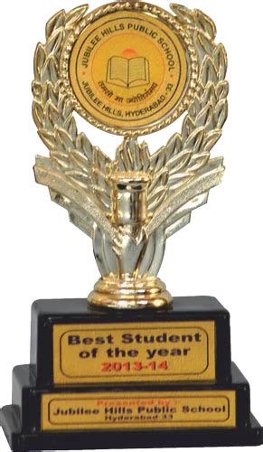 Golden Gold Plated Pf 21 Plastic Fitted Award Trophies At Rs 26 In