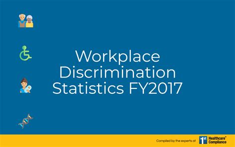 Many types of workplace discrimination leave employees feeling unsafe, threatened, uncomfortable. Workplace Discrimination Statistics FY2017 | First ...