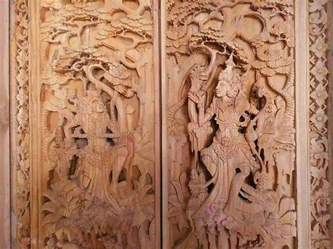 Ukiran Kayu Cirebon Memiliki Motif Benangan Yang Berbentuk Mind Books