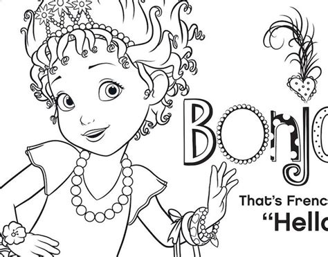 Learn to draw and color sofia the first from disney juniorsofia the first, disney coloring pages, colouring, coloring, drawing, how to draw, disney jr. Say "Bonjour" to This 'Fancy Nancy' Coloring Page | Fancy ...