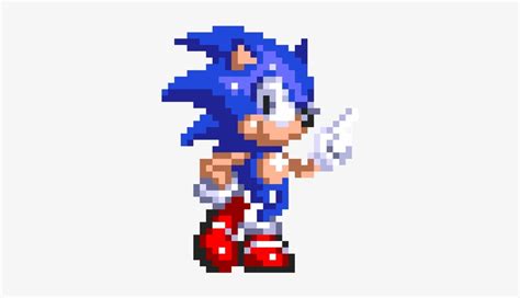 16 Bit Sonic Pixel Art Grid Deviantart Is The World S Largest Online