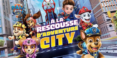 Paw Patrol La Patpatrouille Le Film À La Rescousse Dadventure City Jeux Nintendo Switch