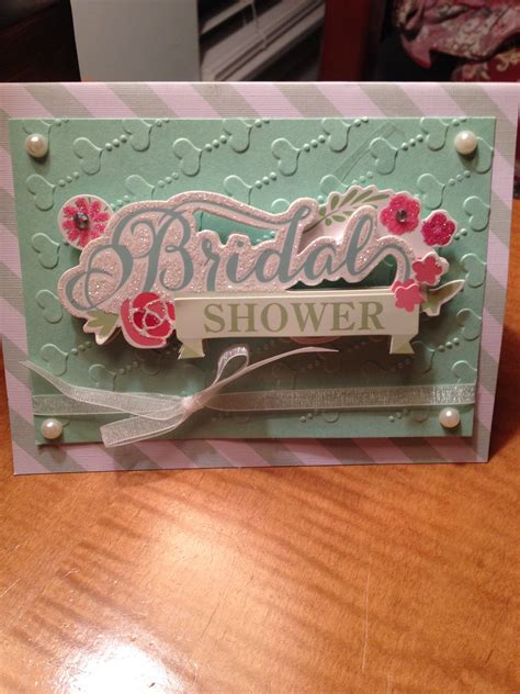 Pin By Stampin With Mb On Mbs Cards Bridal Shower Cards Greeting