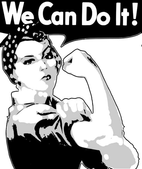 We Can Do It Clip Art At Vector Clip Art Online Royalty