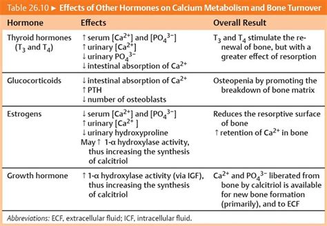 Calcium Metabolism Physiology An Illustrated Review