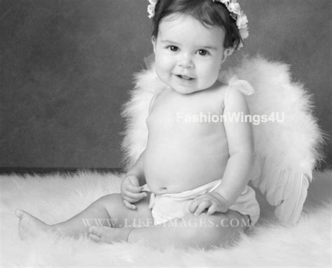 6 Month Baby Picture Ideas Baby Photos Angel Baby Girl Baby Angel