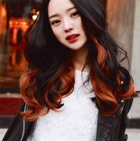 Non,brassy ombre for asian hair. The Best Hair Colors for Asian Women - Hair World Magazine
