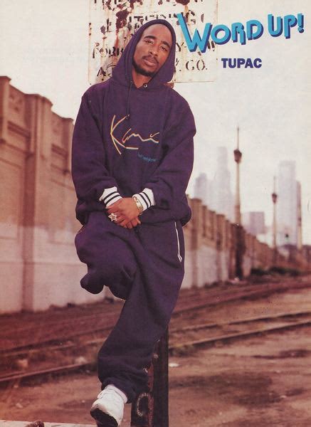 Tupac For Karl Kani3 The 90 Best Hip Hop Fashion Ads Of The 90s