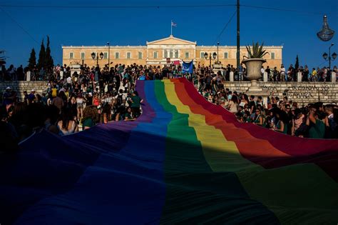 Greece Plans To Legalize Same Sex Marriage Adoption Soon Mitsotakis Says Bloomberg