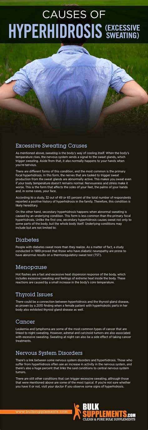 Hyperhidrosis Excessive Sweating Symptoms Causes And Treatment 2022