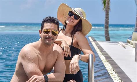 Neha Dhupia Shares Her Husband Angads Pic Which Has The Woman In A Black Bikini