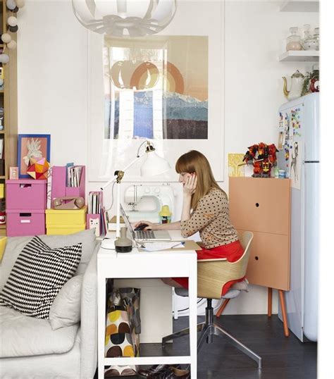 Small Space Office Solutions From Ikea Like The Corner Cabinet Keep